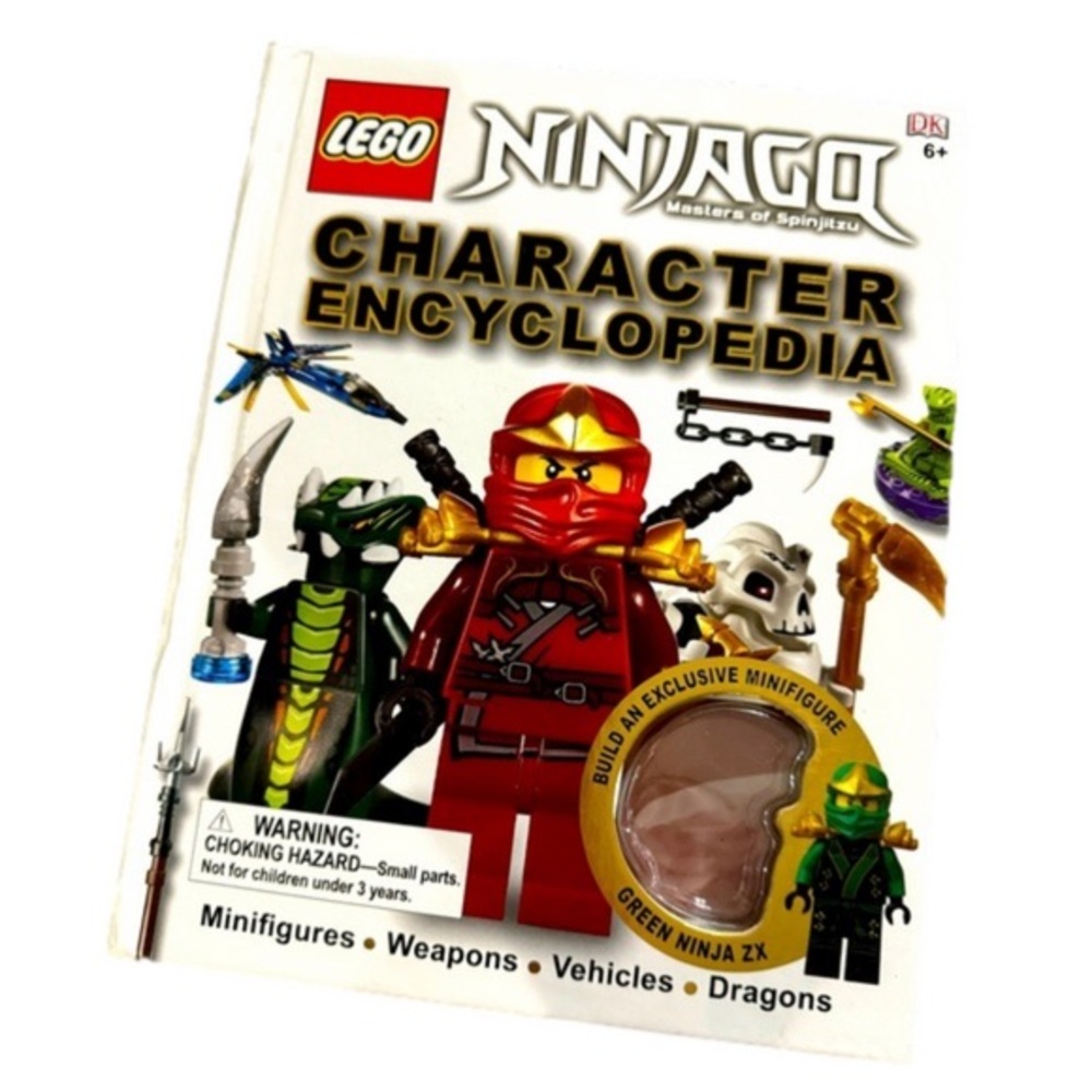 LEGO Ninjago Large Hardcover Mini Figure Character Encyclopedia